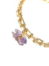 Load image into Gallery viewer, Amethyst crystal necklace
