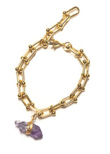 Load image into Gallery viewer, Amethyst crystal bracelet
