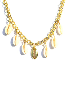 Necklace shells chain