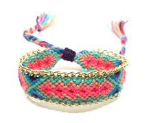 Load image into Gallery viewer, Woven chain bracelet color 1
