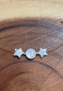 Star Nakar Letter Necklace